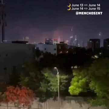 Bombing of Isreal by Iran