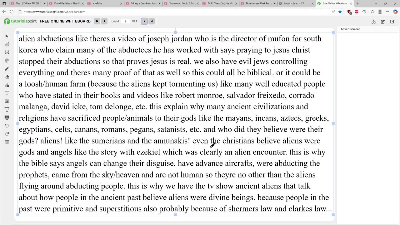 biblical/loosh farm/computer simulation