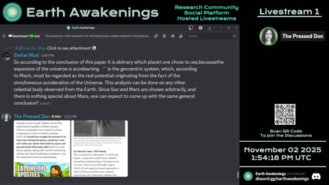 Earth Awakenings - Livestream 1 - #4122
