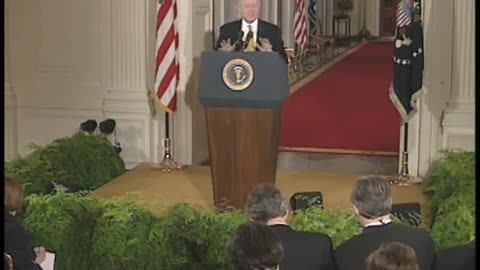 President Clinton's News Conference on Kosovo & NATO Action (1999)