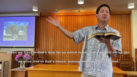 Psalm 52 - Trusting in God When Others Do Evil