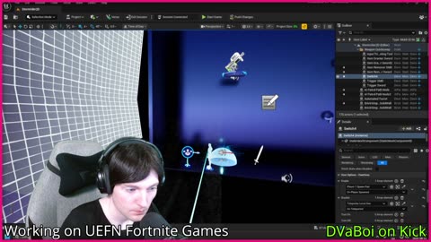 Live 24-7 since June 2024 DVaBoi Femboy Model Game Director UEFN Fortnite GTA Roleplay Python Scripting