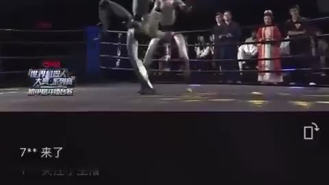 Robot MMA Fight Night in China Stuns the World❗