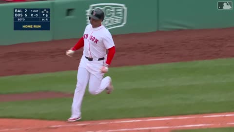 Rafael Devers en el top 10 de jonroneros de Boston
