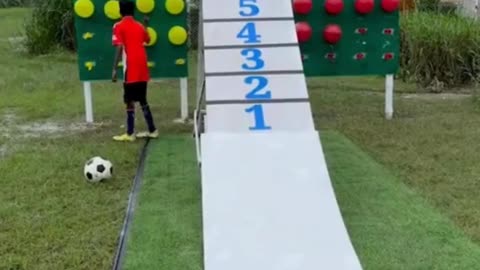New football-inspired game for kids! ⚽🎉 Moms, this is perfect for keeping kids active 👏
