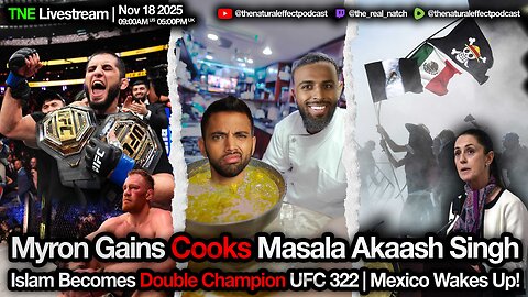 Myron Gaines Cooks Akaash Singh | Islam Becomes Double Champ in UFC 322 | Mexico Protests
