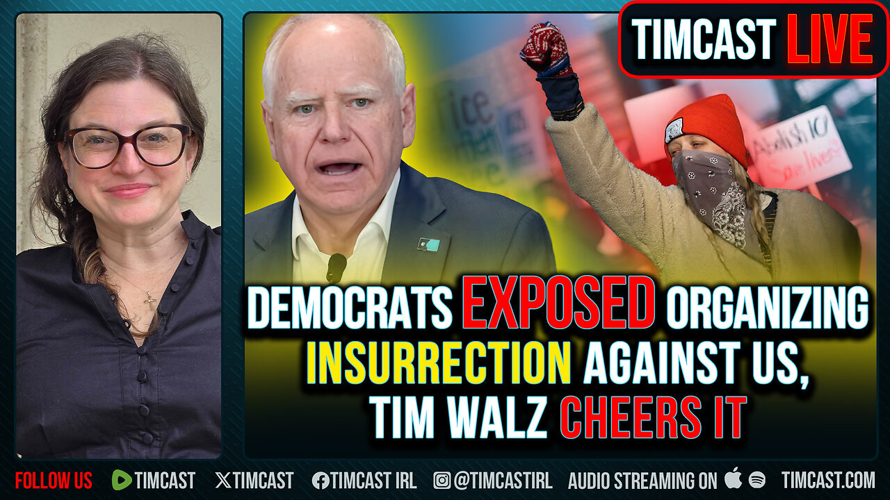 Democrats EXPOSED Organizing INSURRECTION Against US, Walz CHEERS IT