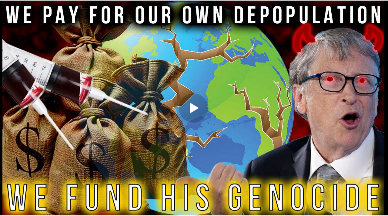 STEW PETERS - Bill Gates: We Fund Our Own Depopulation! Fall of Cabal 13