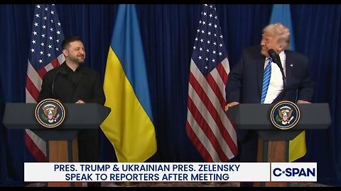 Trump Speaks After Meeting With Zelensky