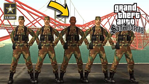 What If CJ Joins Military In GTA San Andreas?