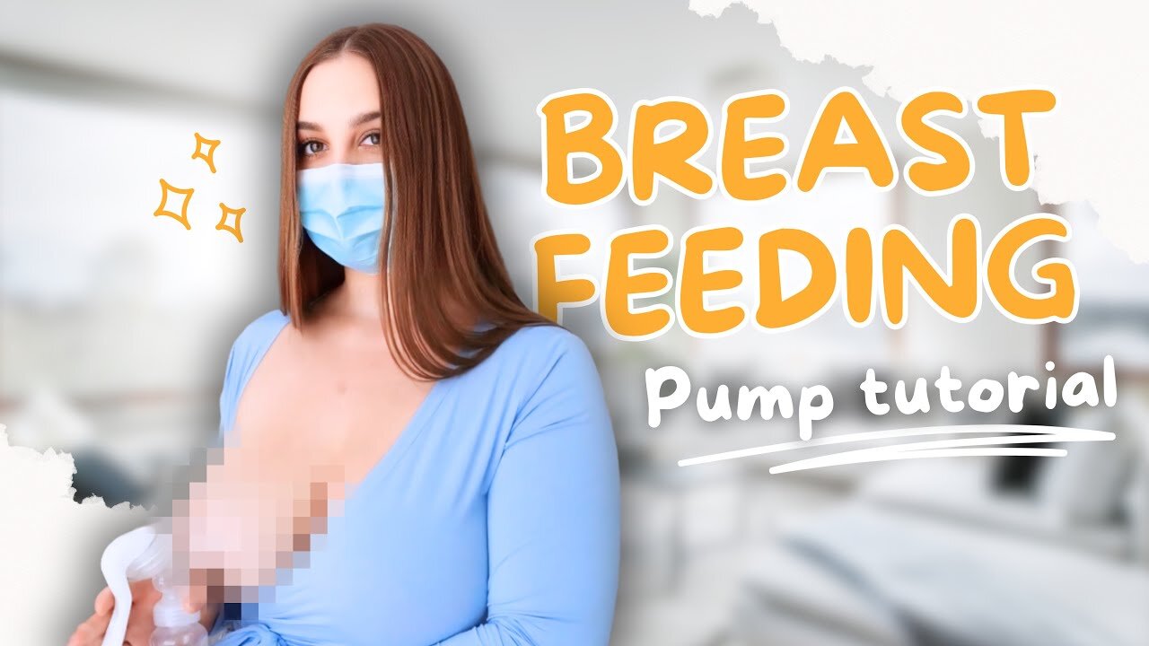 [4K] Breastfeeding with Adeline | Easy Manual Breast Pump Guide