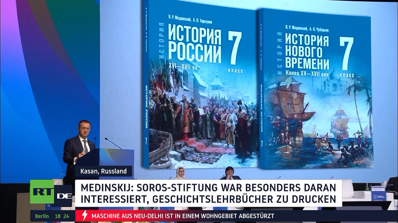 Bildungsforum in Kasan: Medinski warnt vor Einflussnahme bei Geschichtsbüchern