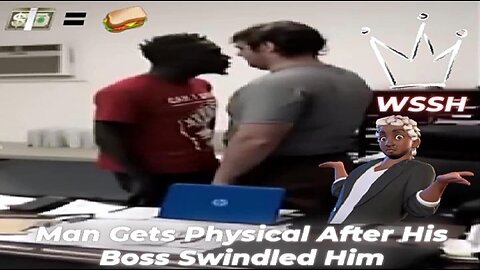 Man Confronts Boss For Shorting His Paycheck