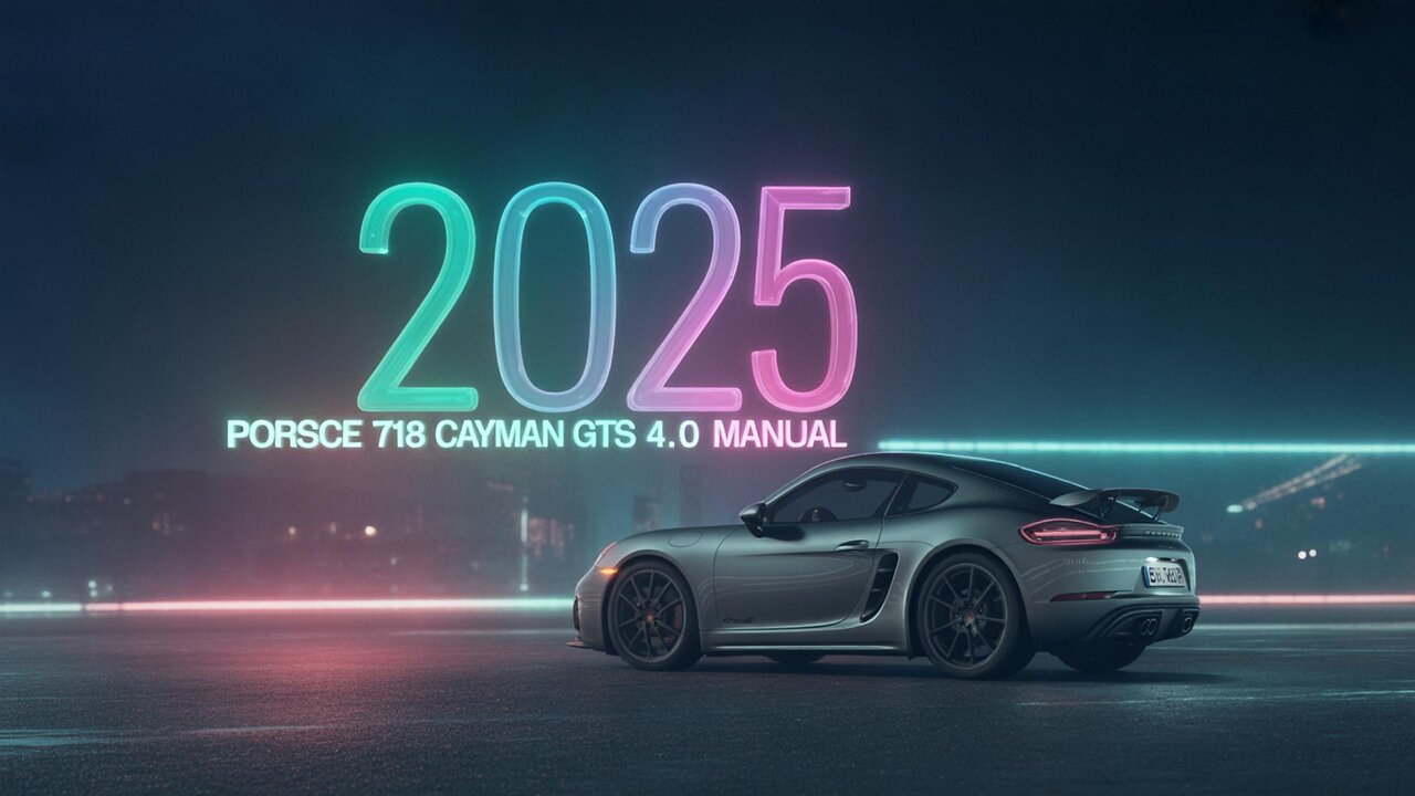 Dreamscape | 2025 Porsche 718 Cayman GTS 4.0 | Sleep ASMR
