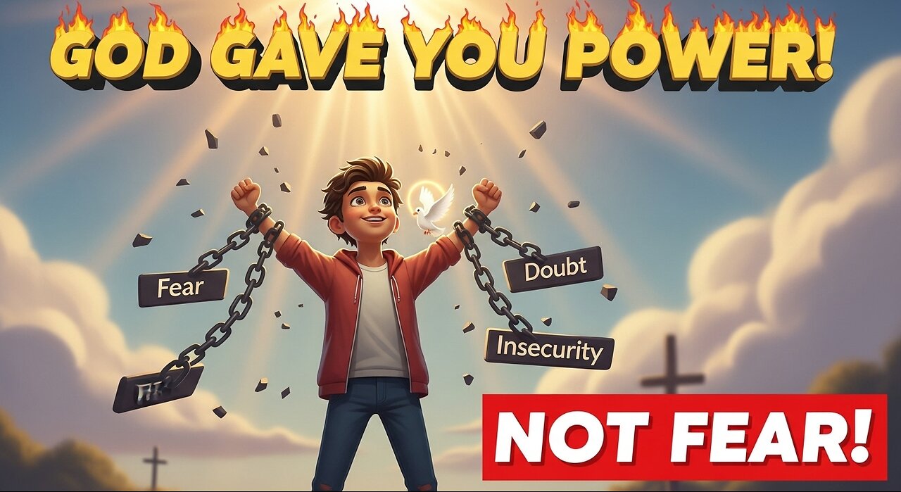 God Did Not Give You Fear... He Gave You POWER! (This Verse Will Change Your Day)