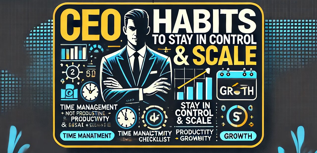 🔥 CEO Habits That Keep You in Control 🔥
