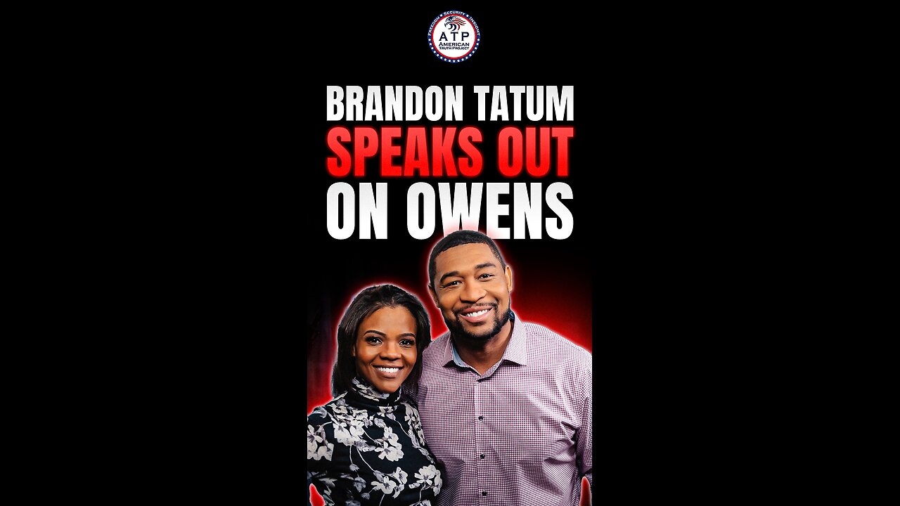Brandon Tatum Breaks Silence on Candace Owens’ Anti-Israel Rhetoric