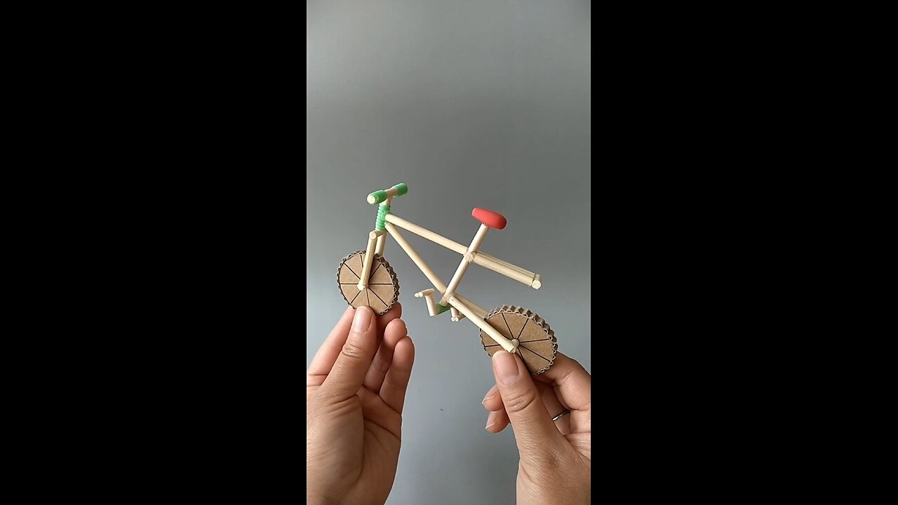 Bicycle handcraft toys