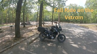 Fall Ride on the Vstrom