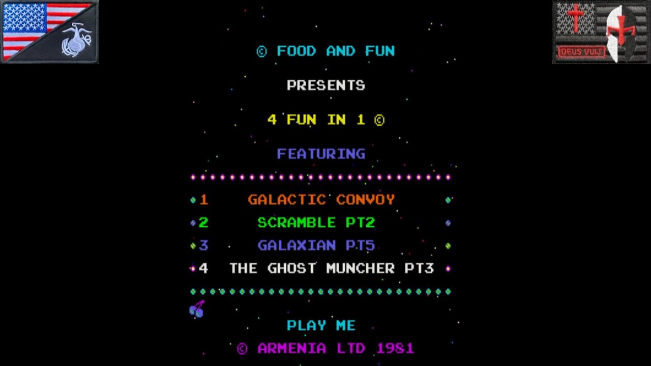 4 Fun In One [Bootleg] (Arcade - Attract Mode) [NA Only]