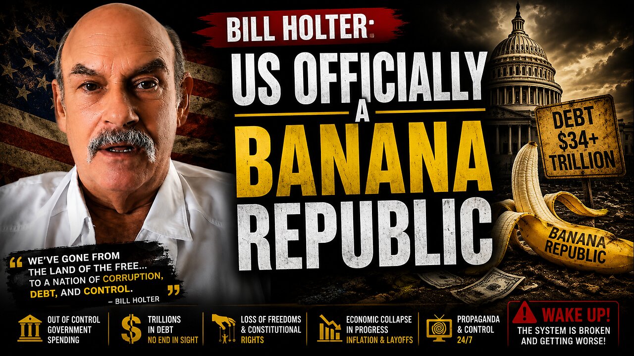 Bill Holter BREAKS SILENCE on America’s Financial & Political Collapse