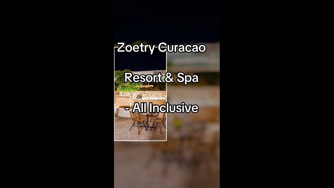 Zoetry Curacao Resort & Spa - All Inclusive