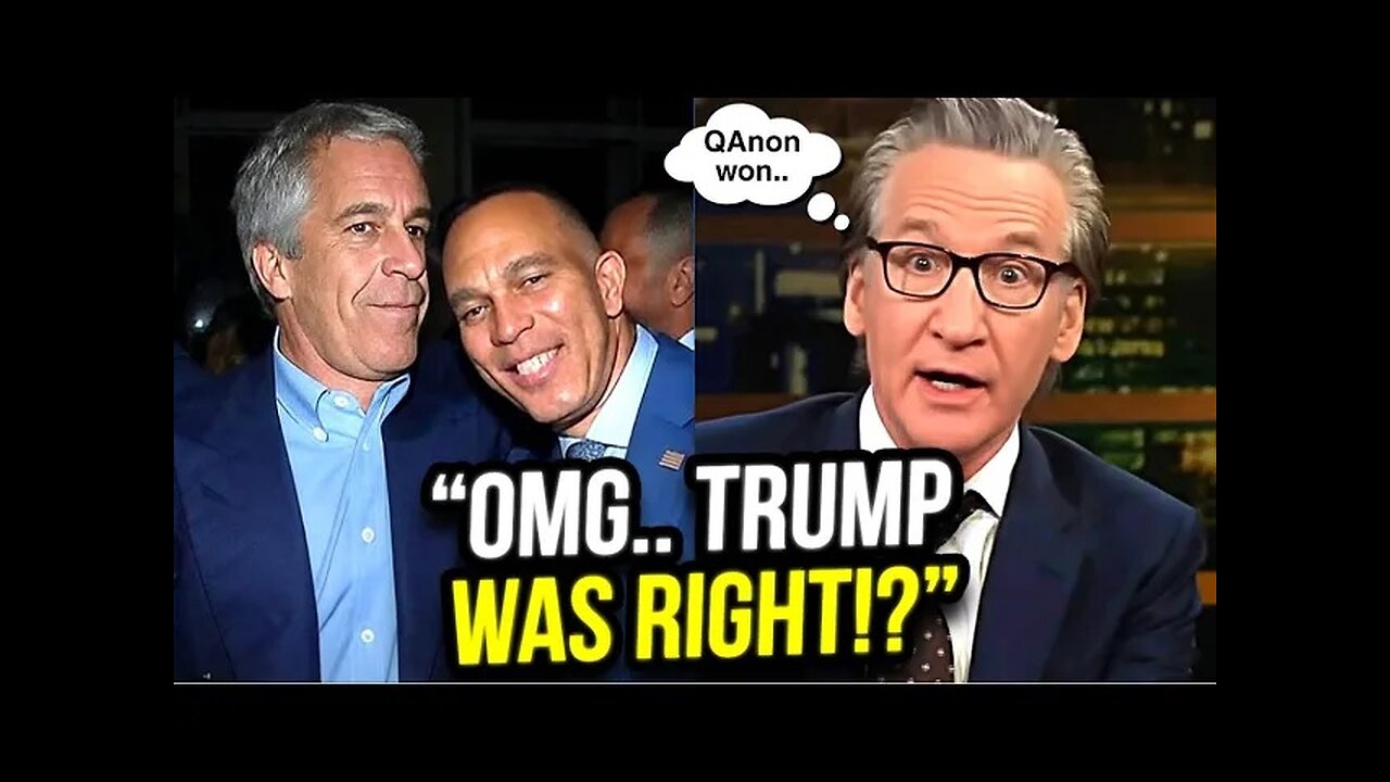 Listen to the fear in Bill Maher Voice as He Realizes who's Actually in The Epstein Files...