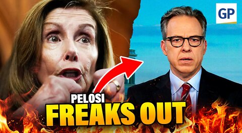 Pelosi EXPLODES on CNN! Jake Tapper CONFRONTS Her Over Trump’s Insider-Trading Bombshell
