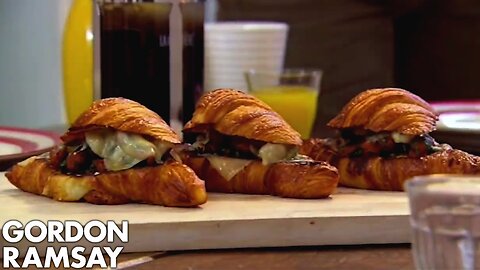 Recipe - Merguez & Fontina Stuffed Croissants. From Gordon Ramsay