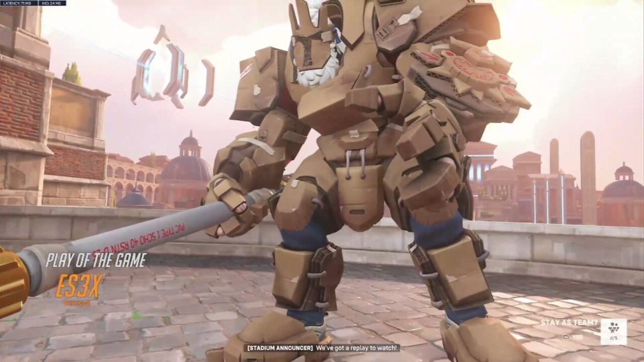 We were doing some work. My worst round was the first.