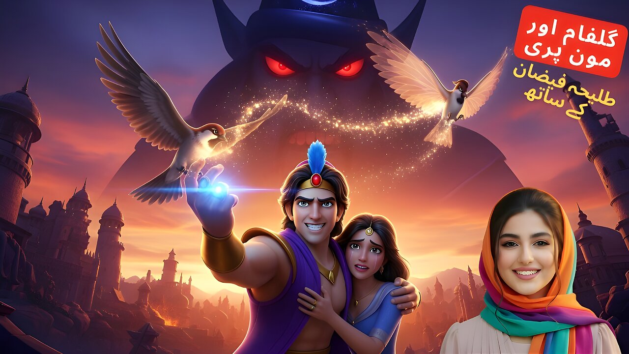 گلفام اور مون پری A Full 3D Animated Fairytale Adventure!