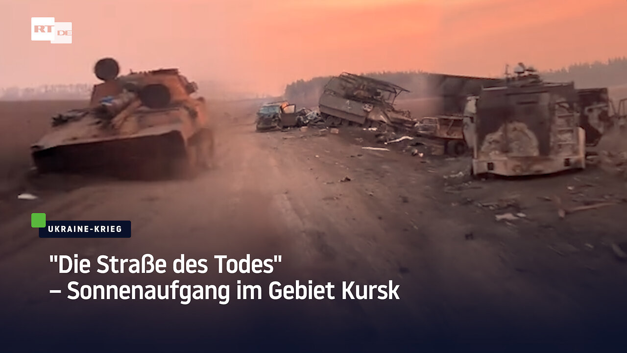 "Die Straße des Todes" – Sonnenaufgang im Gebiet Kursk