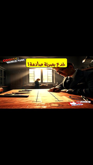 عيونك ستخدعك! حقائق الإدراك البصري الصادمة ️ #وهم_بصري #علم_النفس #حواس