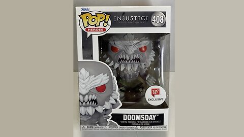 Funko Pop! Heroes: DC Comics: Injustice: Doomsday #408 Walgreens Excl w/Pop Protector