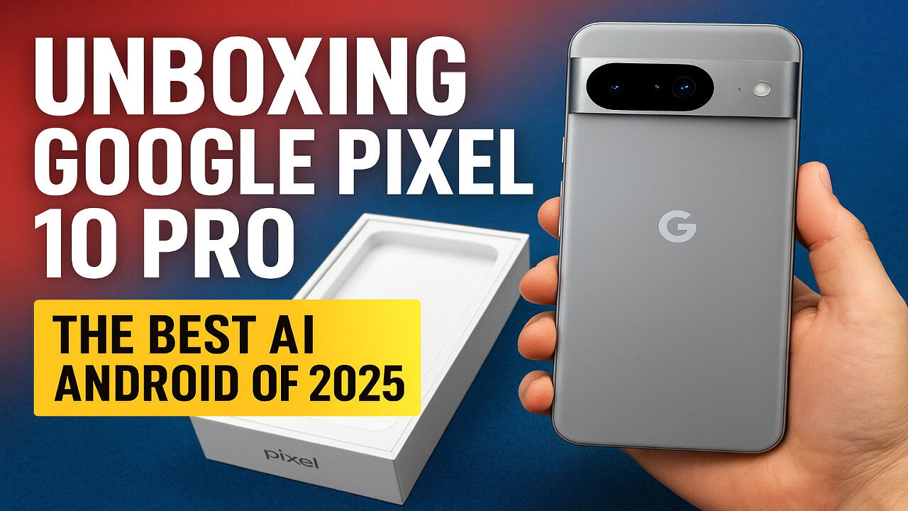 Unboxing New Google Pixel 10 Pro