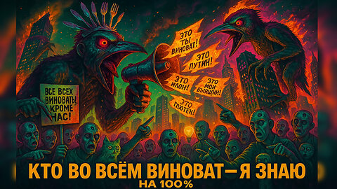 Кто во всём виноват я знаю на 100% или балумбой по лбу