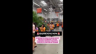 Protesters Invade Home Depot: ‘ICE Out of Home Depot’