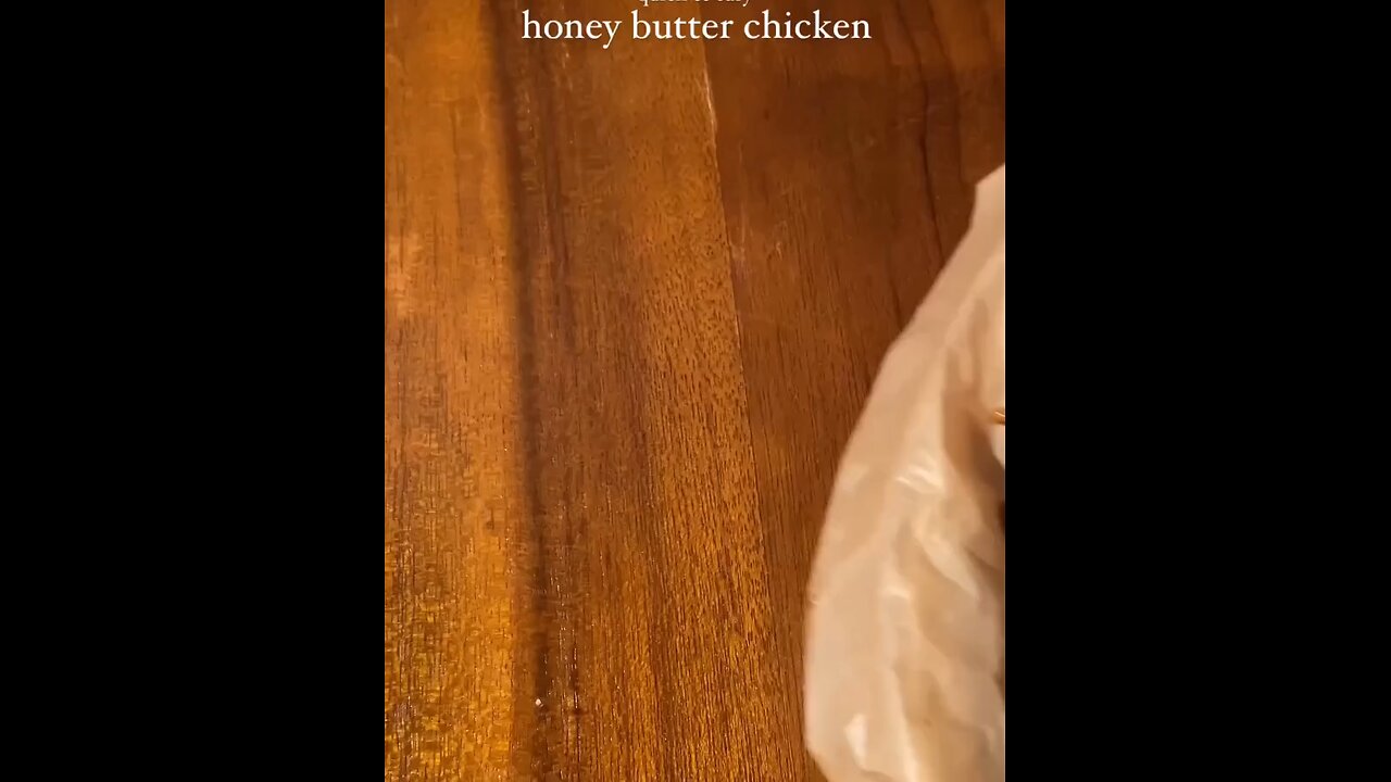 #Honey butter chicken