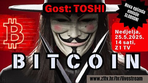 SLOBODNI podcast #116 Toshi-Bitcoin je put ka financijskoj neovisnosti