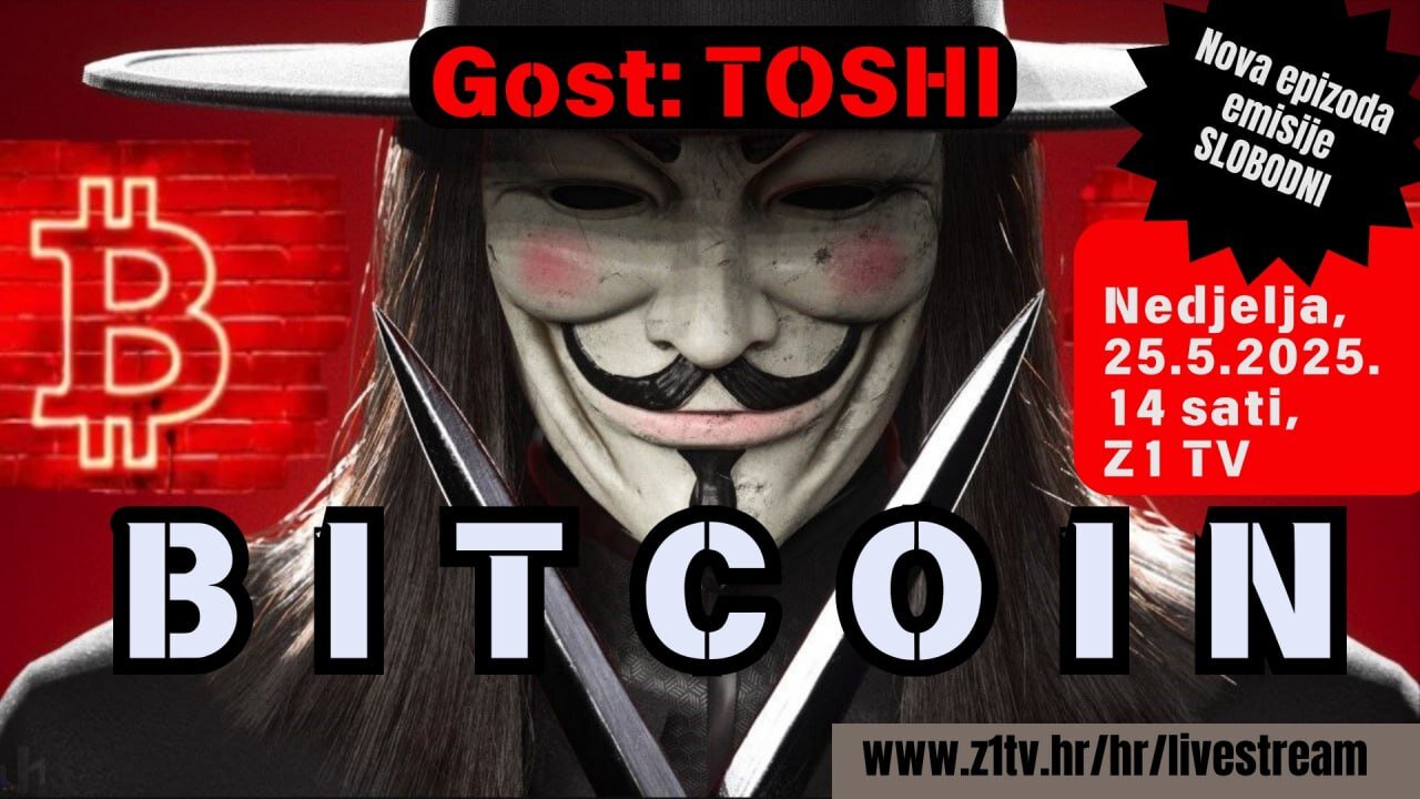 SLOBODNI podcast #116 Toshi-Bitcoin je put ka financijskoj neovisnosti