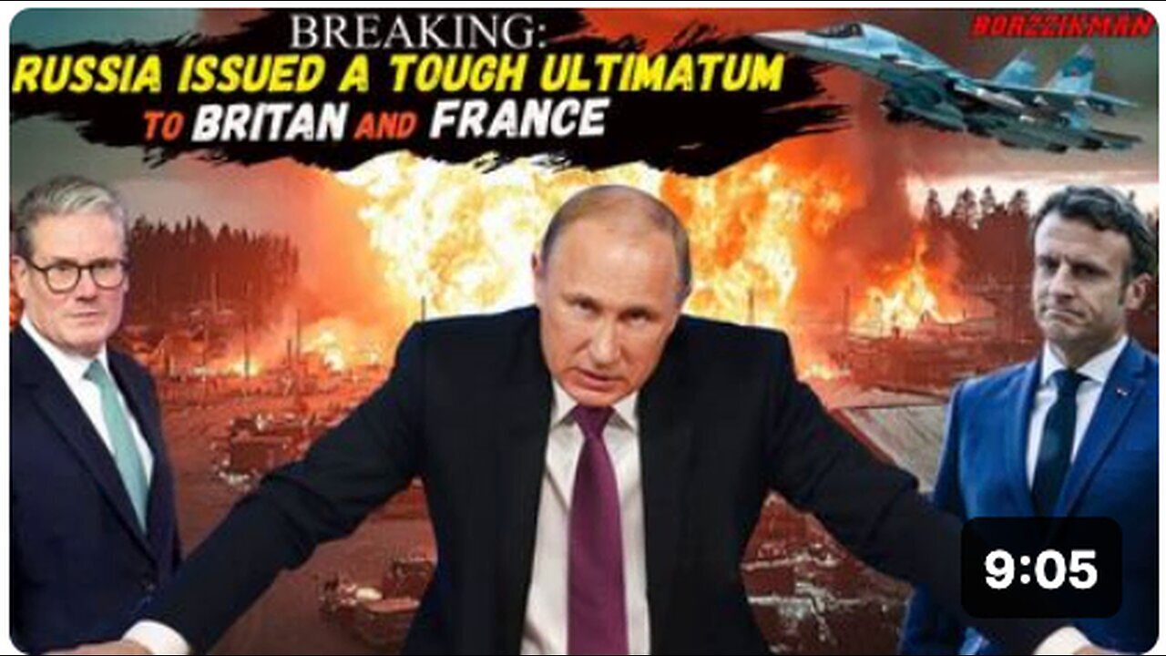 "Russia Issues Stark Warning to London and Paris: Threatens to Bury Troops Alive in Ukraine"