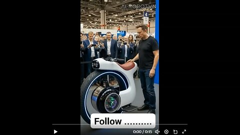 Elon Musk Unveils The New Tesla One Wheel Electric Cycle!