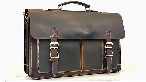 Leather Mens Briefcase
