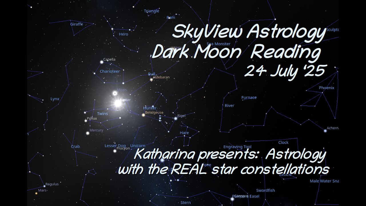 Dark Moon Reading 24 July 2025: