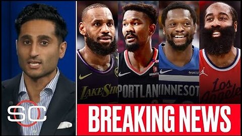 Shams UPDATE: Blazers Buying Out Ayton + LeBron, Randle, Jabari & Harden Contract News