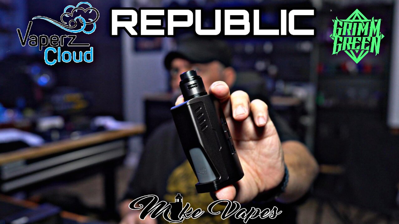 VaperzCloud x Grimm Green Republic 200w Squonk Mod