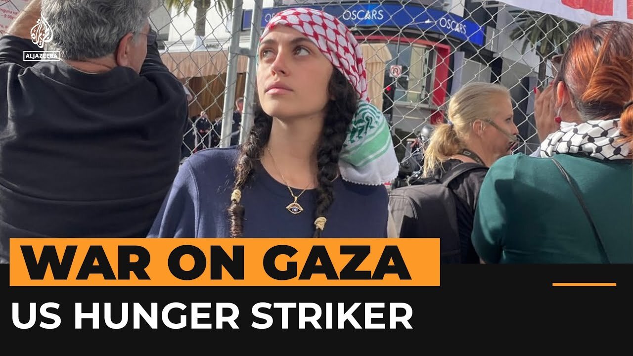 This US university student is on a hunger strike over Gaza