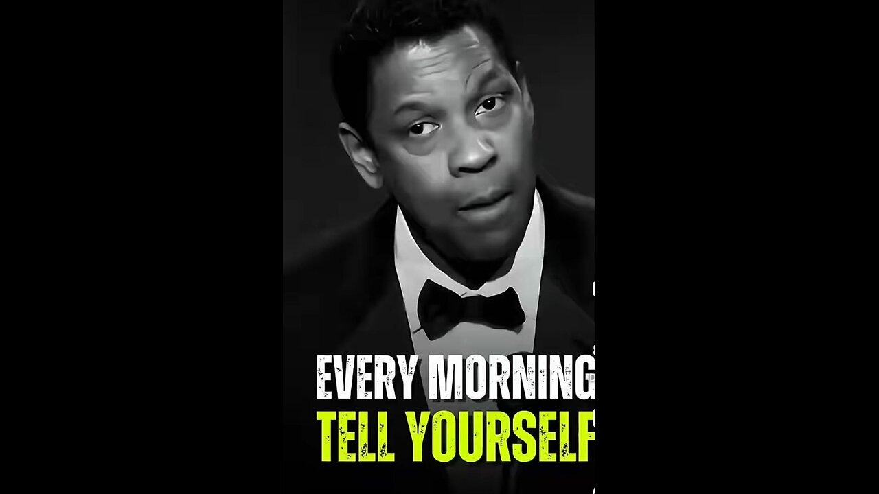 Denzel Washington - best motivational speech (Morning motivation)