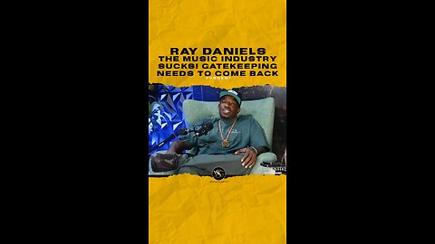 @raydaniels The music industry sucks! Gatekeeping needs to come back