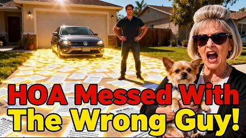 🏡 When HOA Tries to Control You — But You Outsmart the System!
